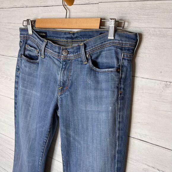 Citizens of Humanity Jeans Womens Size 30 Ingrid #001 Low Waist Flair Boot Cut - Picture 7 of 16